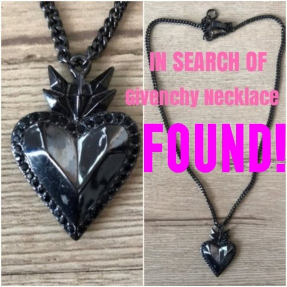 FOUND! ISO: Givenchy Heart Necklace TY @lpryjma - Picture 1 of 4
